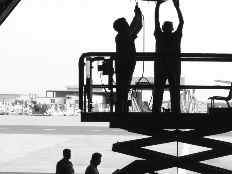 Aircraft engineering support services